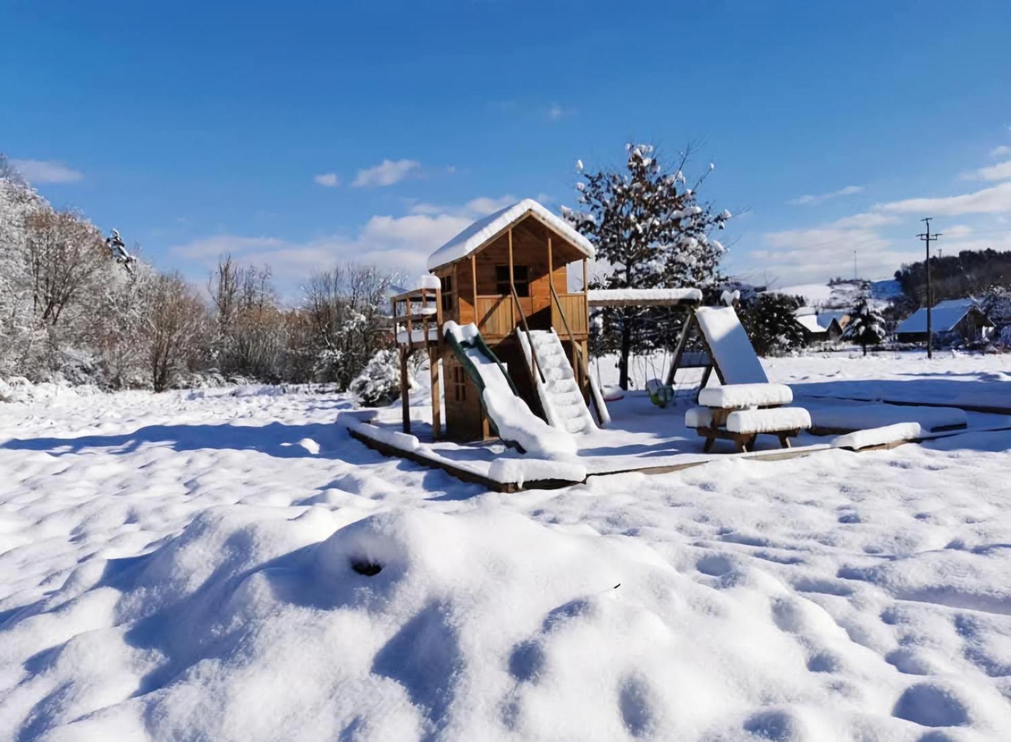 Osada Podroznika - Tel 883-198-802 Caloroczne Domki W Bieszczadach Hoczew Luaran gambar